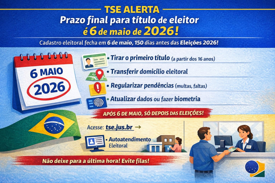 Prazo Final: 6 de Maio!