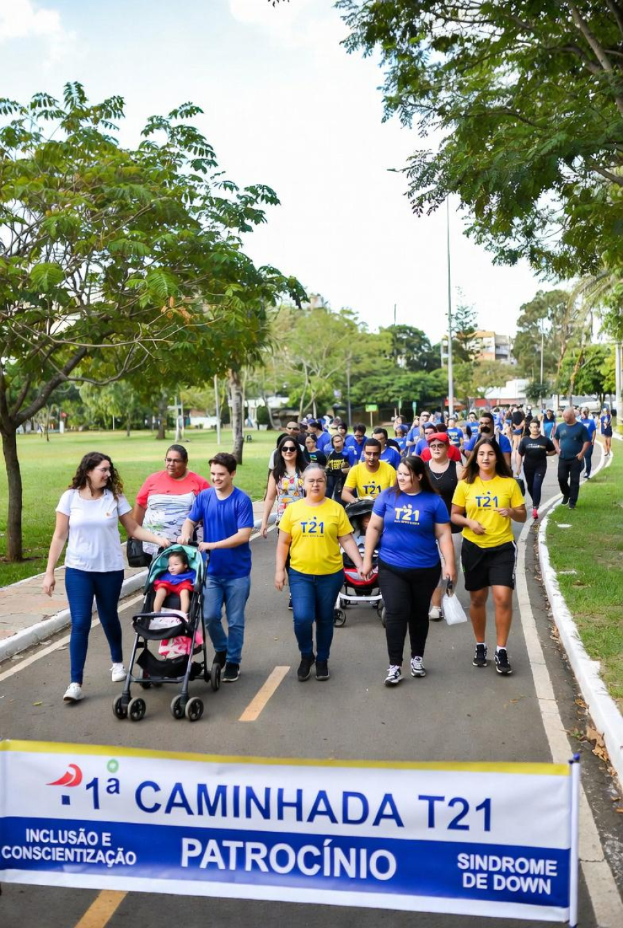 1ª Caminhada T21 Celebra a Inclusão em Patrocínio