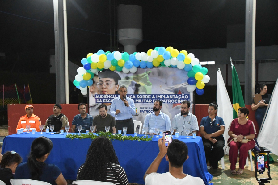 Patrocínio Avança com Escola Cívico-Militar