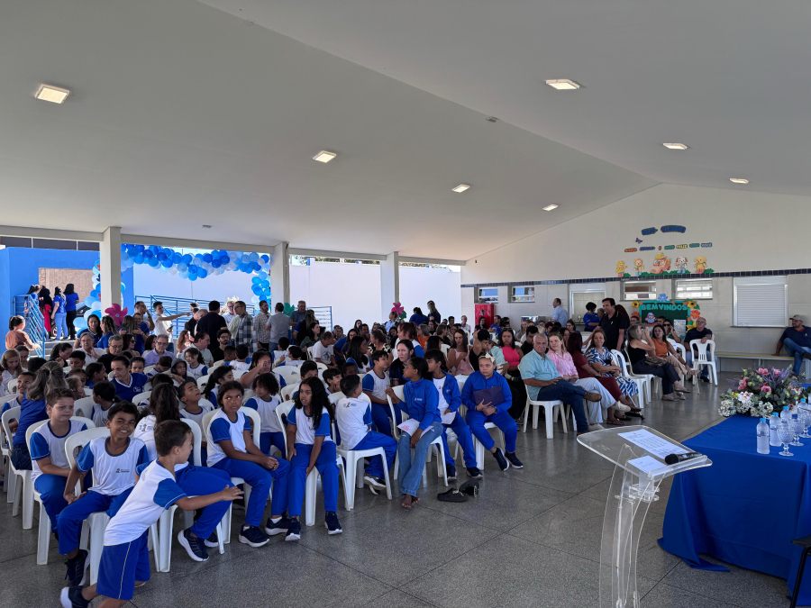 Inaugurada Escola Municipal José da Rocha Dias