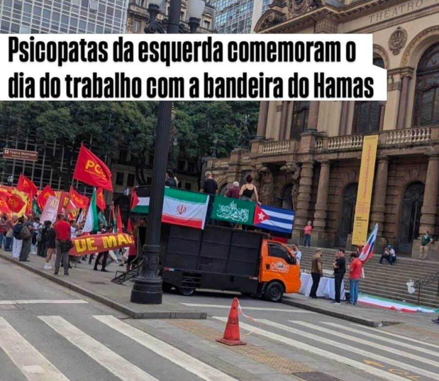Esquerda em Festa: Hamas e Irã no Coreto