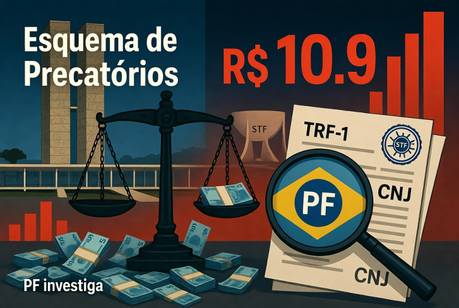 PF investiga esquema bilionário de precatórios irregulares no TRF-1