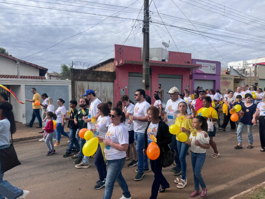Patrocínio sai às ruas contra o abuso sexual de crianças e adolescentes