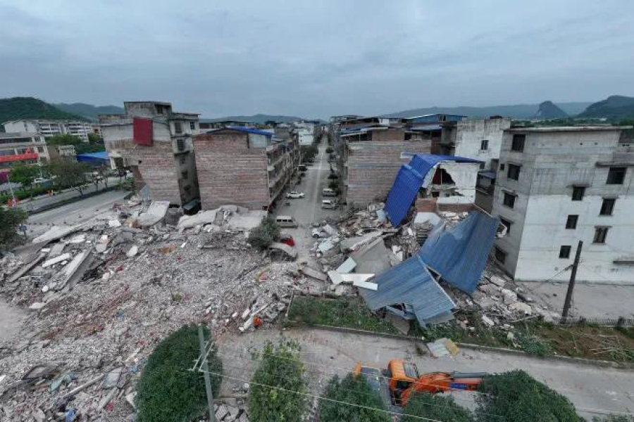 Terremoto deixa dois mortos no sul da China; magnitude 5,2