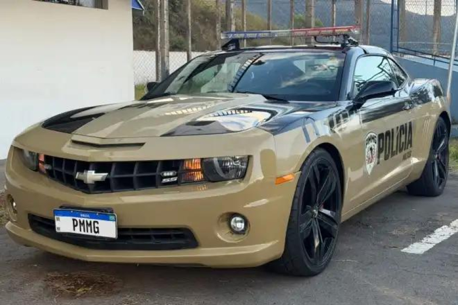 Porsche e Camaro da PMMG: entenda o uso e a origem dos veículos
