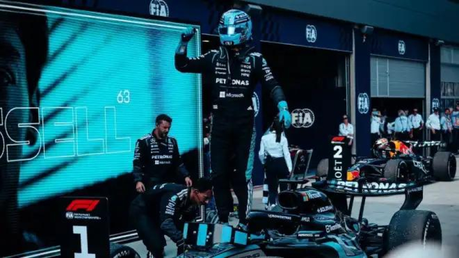 Russell celebra vitória no GP da Áustria de F1: ‘Fazia tempo que não conseguia’