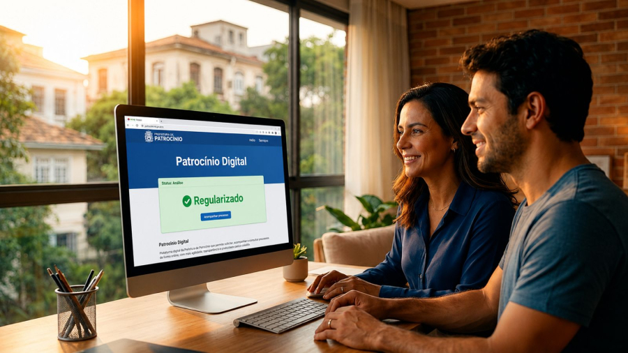Patrocínio avança na digitalização pública