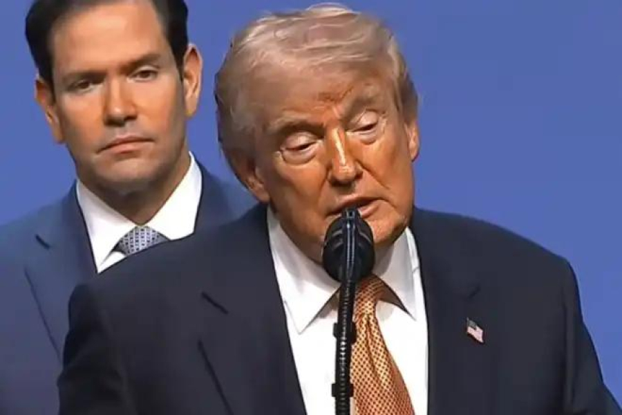 Trump diz que assumirá controle de Ormuz e que atingirá o Irã 'com força'