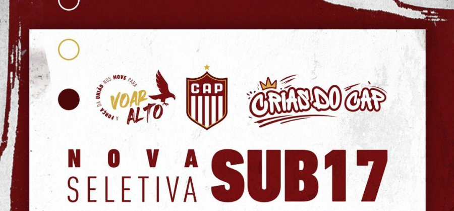 CAP promove nova seletiva Sub-17 e busca novos talentos em Patrocínio